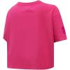 Pro Standard NBA Womens Womens NBA Classic Triple Pink Cotton Short Sleeve Boxy Tee(Beetroot Purple)