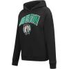 Pro Standard Womens NBA Classic Chenille Pull Over Hoodie(Black)