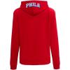 Pro Standard Womens NBA Classic Chenille Pull Over Hoodie(Red)