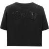 Pro Standard Womens NFL Arizona Cardinals Classic Triple Black Short Sleeve Boxy Tee 2XL