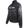Pro Standard Womens NFL Atlanta Falcons Classic Chenille Satin Jacket Black M