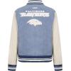 Pro Standard Womens NFL Baltimore Ravens Varsity Blues Denim Jacket Denim/Linen XS