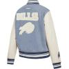 Pro Standard Womens NFL Buffalo Bills Varsity Blues Denim Jacket Denim/Linen S