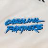 Pro Standard Womens NFL Carolina Panthers Retro Classics Satin Jacket Eggshell/Black L