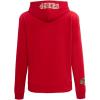 Pro Standard Womens NFL Classic Chenille Brushed Back French Terry Pull Over Hoodie(Red)