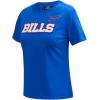 Pro Standard Womens NFL Classic Chenille Short Sleeve Boxy Tee(Royal Blue)