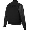 Pro Standard Womens NFL Classic Triple Black Varsity Jacket(Jet Black)