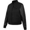 Pro Standard Womens NFL Classic Triple Black Varsity Jacket(Jet Black)
