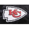 Pro Standard Womens NFL Kansas City Chiefs Classic Chenille Satin Jacket Black L