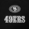 Pro Standard Womens NFL Pearls Short Sleeve Boxy Tee(Black)