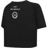 Pro Standard Womens NFL Pearls Short Sleeve Boxy Tee(Black)
