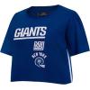 Pro Standard Womens NFL Retro Classics Short Sleeve Boxy Tee(Dodger Blue)