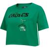 Pro Standard Womens NFL Retro Classics Short Sleeve Boxy Tee(Kelly Green)