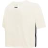 Pro Standard Womens NFL Retro Classics Short Sleeve Boxy Tee(Off-white)
