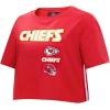 Pro Standard Womens NFL Retro Classics Short Sleeve Boxy Tee(Red)