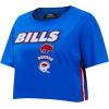 Pro Standard Womens NFL Retro Classics Short Sleeve Boxy Tee(Royal Blue)