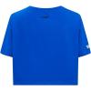 Pro Standard Womens NFL Script Tail Cotton Single Short Sleeve Boxy Tee(Royal Blue)