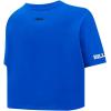 Pro Standard Womens NFL Script Tail Cotton Single Short Sleeve Boxy Tee(Royal Blue)