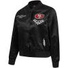 Pro Standard Womens NFL Sugar Skull Satin Jacket