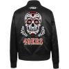 Pro Standard Womens NFL Sugar Skull Satin Jacket