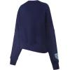 Pro Standard Womens NFL Varsity Blues Brushed Back French Terry Crewneck Sweatshirt(Midnight Navy)