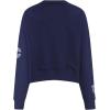 Pro Standard Womens NFL Varsity Blues Brushed Back French Terry Crewneck Sweatshirt(Midnight Navy)