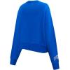 Pro Standard Womens NFL Varsity Blues Brushed Back French Terry Crewneck Sweatshirt(Royal Blue)