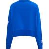 Pro Standard Womens NFL Varsity Blues Brushed Back French Terry Crewneck Sweatshirt(Royal Blue)