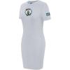 Womens NBA Classic Chenille Cotton Body Con Dress(Heather Grey)