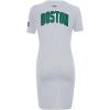 Womens NBA Classic Chenille Cotton Body Con Dress(Heather Grey)