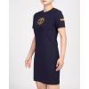 Womens NBA Classic Chenille Cotton Body Con Dress(Midnight Navy)