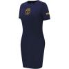 Womens NBA Classic Chenille Cotton Body Con Dress(Midnight Navy)