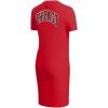 Womens NBA Classic Chenille Cotton Body Con Dress(Red)