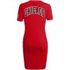 Womens NBA Classic Chenille Cotton Body Con Dress(Red)