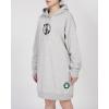 Womens NBA Classic Chenille Hoodie Dress(Heather Grey)