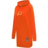 Womens NBA Classic Chenille Hoodie Dress(Orange)