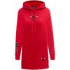Womens NBA Classic Chenille Hoodie Dress(Red)