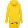 Womens NBA Classic Chenille Hoodie Dress(Yellow)