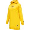 Womens NBA Classic Chenille Hoodie Dress(Yellow)