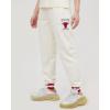 Womens NBA Retro Classics Rib Sweatpant(Eggshell/ Red)
