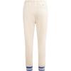 Womens NBA Retro Classics Rib Sweatpant(Eggshell/Royal Blue)