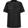 Big Boys NFL Triple Black Short Sleeve Tee(Black)