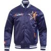 PRO STANDARD Mens WNBA All Star Satin Satin Jacket(Midnight Navy)