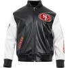 Pro Standard Mens NFL Classic Bristle Brushed Back French Terry Crewneck Sweatshirt(Black)