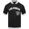 Pro Standard Mens NFL Classic Chenille Button Down(Black/Gray)
