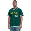 Pro Standard Mens NFL Classic Chenille Button Down(Forest Green)