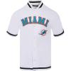 Pro Standard Mens NFL Classic Chenille Button Down(White/Black)