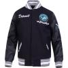 Pro Standard Mens NFL Team Badge Varsity Jacket(DETROIT LIONS)