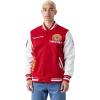 Pro Standard Mens NFL Team Badge Varsity Jacket(KANSAS CITY CHIEFS)
