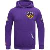 Pro Standard Mens WNBA Classic Chenille Pull Over Hoodie(Purple)
